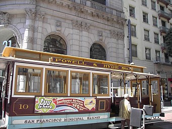 A typical cable car