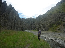 Palmer Saddle and Stream