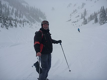 In bottom of Highland Bowl
Photographer;&nbsp;Simon
2014-02-03&nbsp;11.19.18;&nbsp;Metadata time: '2014 Feb 03 11:19'
Original size:&nbsp;4,000 x 3,000; 3,977 kB
Filename: 2014-02-03 11.19.18 P1000337 Simon - in bottom of Highland Bowl.jpeg