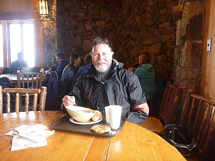 Lunch at Spruce Saddle Lodge
Photographer;&nbsp;Simon
2014-02-06&nbsp;11.48.55;&nbsp;Metadata time: '2014 Feb 06 11:48'
Original size:&nbsp;4,000 x 3,000; 5,095 kB
Filename: 2014-02-06 11.48.55 P1000392 Simon - lunch at Spruce Saddle Lodge.jpeg