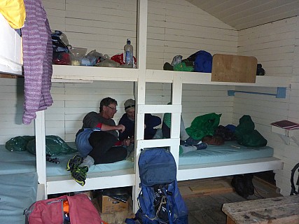 Philip and Brian in Gosling Hut
Photographer;&nbsp;Simon
2015-10-03&nbsp;18.14.40;&nbsp;Metadata time: '2015 Oct 03 18:14'
Original size:&nbsp;4,608 x 3,456; 6,325 kB
Filename: 2015-10-03 18.14.40 P1000234 Simon - Philip and Brian in Gosling Hut.jpeg