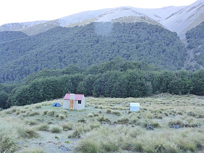 Maitland Hut
Photographer;&nbsp;Simon
2016-01-06&nbsp;07.58.10;&nbsp;Metadata time: '2016 Jan 06 07:58'
Original size:&nbsp;4,608 x 3,456; 6,640 kB
Filename: 2016-01-06 07.58.10 P1000334 Simon - Maitland Hut.jpeg
