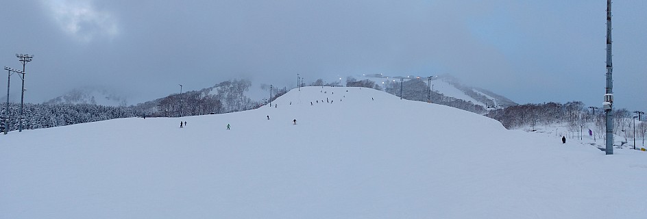 Panorama Simon - looking up Hirafu at dusk
2016-02-26&nbsp;16.46.24;&nbsp;Metadata time: '2016 Feb 26 16:46'
Original size:&nbsp;6,799 x 2,304; 9,667 kB;&nbsp;stitch
Filename: 2016-02-26 16.46.24 IMG_Panorama Simon - looking up Hirafu at dusk_stitch.jpg