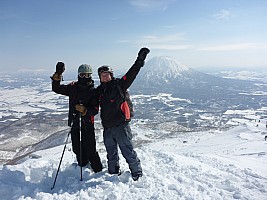 Skiing Niseko
