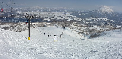 Skiing Niseko