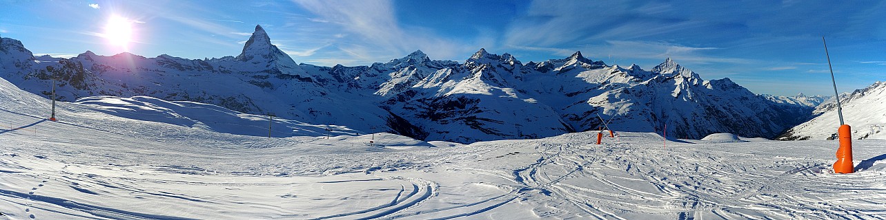 Matterhorm from Gifthittli run
Photographer;&nbsp;Simon
2018-01-30&nbsp;16.23.40;&nbsp;Metadata time: '2018 Jan 30 16:23'
Original size:&nbsp;12,294 x 3,063; 39,344 kB;&nbsp;stitch
Filename: 2018-01-30 16.23.40 LG6 Simon - Matterhorm from Gifthittli run_stitch.jpg