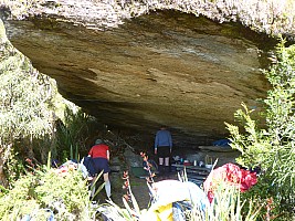 Tunnel Creek Hut to Paringa Rock Biv Tunnel Creek Hut to Paringa Rock Biv