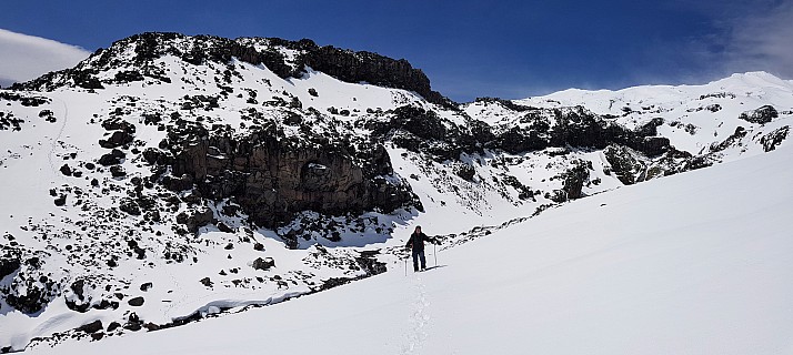 Simon climbing out of second stream
Photographer;&nbsp;Jim
2019-10-26&nbsp;12.45.26;&nbsp;Metadata time: '2019 Oct 26 12:45'
Original size:&nbsp;5,941 x 2,661; 12,406 kB;&nbsp;stitch
Filename: 2019-10-26 12.45.26 GS8 Jim - Simon climbing out of second stream_stitch.jpg