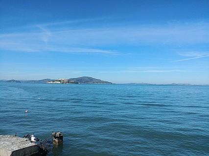 Alcatraz Island from Pier  43
Photographer;&nbsp;Simon
2020-02-27&nbsp;13.27.14;&nbsp;Metadata time: '2020 Feb 27 13:27'
Original size:&nbsp;4,160 x 3,120; 6,261 kB
Filename: 2020-02-27 13.27.14 LG6 Simon - Alcatraz Island from Pier 43.jpeg