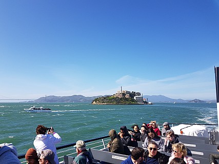 Leaving Alcatraz Island
Photographer;&nbsp;Jim
2020-02-29&nbsp;13.01.33;&nbsp;Metadata time: '2020 Feb 29 13:01'
Original size:&nbsp;4,032 x 3,024; 4,291 kB
Filename: 2020-02-29 13.01.33 GS8 Jim - leaving Alcatraz Island.jpeg
