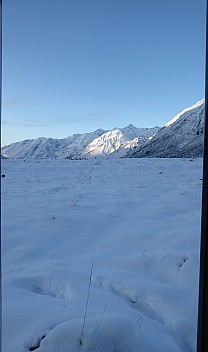 View from Mistake Flats Hut door
Photo: Brian
2020-09-02 07.57.08; '2020 Sept 02 07:57'
Original size: 2,369 x 4,000; 2,574 kB; cr
2020-09-02 07.57.08 P1020297 Brian - view from Mistake Flats Hut door_cr.jpg