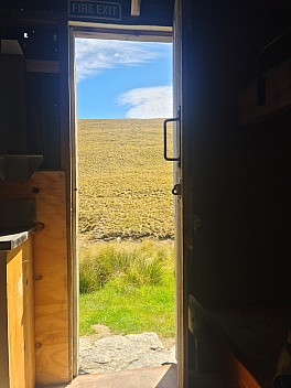 Looking out the door of Nicholsons Hut
Photo: Simon
2022-12-29 11.23.10; '2022 Dec 29 11:23'
Original size: 6,928 x 9,248; 15,640 kB