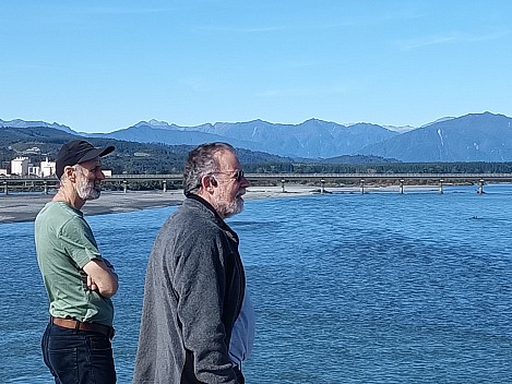 Brian and Simon at Hokitika River mouth
Photo: Philip
2023-04-15 13.36.05; '2023 Apr 15 13:36'
Original size: 8,000 x 6,000; 5,635 kB
2023-04-15 13.36.05 Philip - Brian and Simon at Hokitika River mouth.jpeg