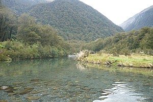 Moeraki River, Middle Head Hut to Blue River Hut
