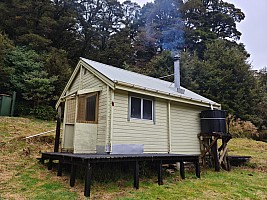 Blue River Hut to Māori Saddle Hut on the Haast Paringa Cattle track