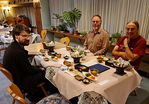 Kevin, Simon and Jim at Alpenburg dinner
Photo: Adrian
2024-03-07 18.06.07; '2024 Mar 07 22:06'
Original size: 8,439 x 5,889; 7,159 kB; cr
2024-03-07 18.06.07 S20+ Adrian - Kevin, Simon and Jim at Alpenburg dinner_cr.jpg Kevin, Simon and Jim at Alpenburg dinner
Photo: Adrian
2024-03-07 18.06.07; '2024 Mar 07 22:06'
Original size: 8,439 x 5,889; 7,159 kB; cr
2024-03-07 18.06.07 S20+ Adrian - Kevin, Simon and Jim at Alpenburg dinner_cr.jpg