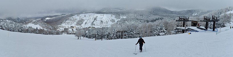 One line day summary
Simon and view down Kumanoyu 2nd pair lift
Photo: Adrian
2024-03-10 11.38.26; '2024 Mar 10 11:38'
Original size: 16,132 x 3,944; 8,536 kB; stitch
2024-03-10 11.38.26 S20+ Adrian - Simon and view down Kumanoyu 2nd pair lift_stitch.jpg One line day summary
Simon and view down Kumanoyu 2nd pair lift
Photo: Adrian
2024-03-10 11.38.26; '2024 Mar 10 11:38'
Original size: 16,132 x 3,944; 8,536 kB; stitch
2024-03-10 11.38.26 S20+ Adrian - Simon and view down Kumanoyu 2nd pair lift_stitch.jpg
