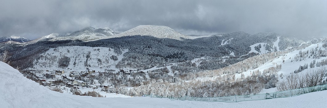 View of Kumanoyu from the top of 2nd pair lift
Photo: Adrian
2024-03-10 13.08.13; '2024 Mar 10 17:08'
Original size: 13,185 x 4,382; 7,650 kB; stitch
2024-03-10 13.08.13 S20+ Adrian - view of Kumanoyu from the top of 2nd pair lift_stitch.jpg View of Kumanoyu from the top of 2nd pair lift
Photo: Adrian
2024-03-10 13.08.13; '2024 Mar 10 17:08'
Original size: 13,185 x 4,382; 7,650 kB; stitch
2024-03-10 13.08.13 S20+ Adrian - view of Kumanoyu from the top of 2nd pair lift_stitch.jpg