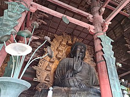 Ōsaka markets, visit to Nara
Vairocana Buddha
Photo: Simon
2024-03-14 15.57.13; '2024 Mar 14 15:57'
Original size: 9,248 x 6,936; 9,155 kB
2024-03-14 15.57.13 S20+ Simon - Vairocana Buddha.jpeg