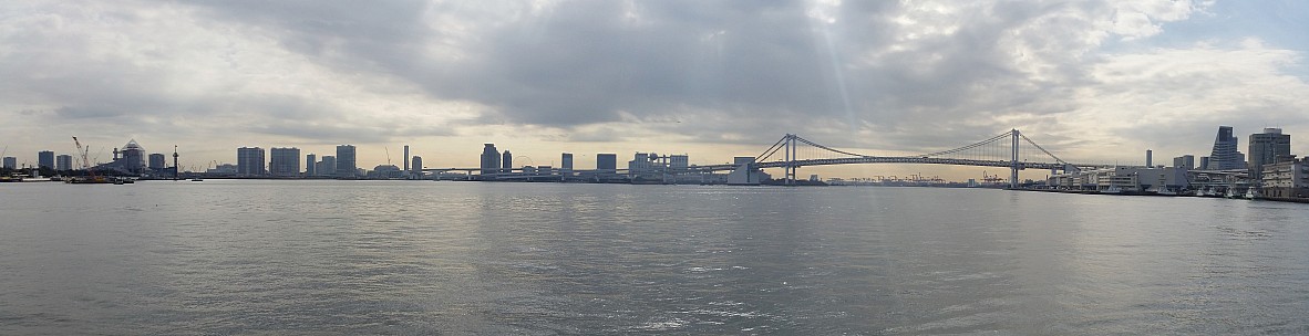 2015-02-07 10.49.30 Jim - Tokyo - from ferry to Odaiba_stitch.jpg: 8524x2193, 2952k (2015 Apr 16 19:35)