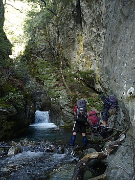 2016-01-04 10.03.10 P1040064 Philip - waterfalls blocking route.jpeg: 3240x4320, 4975k (2016 Jan 04 10:03)