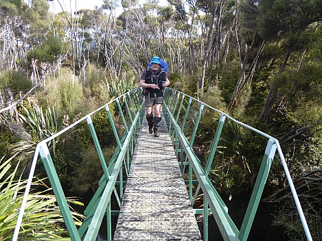 2019-11-11 17.26.55 P1000735 Jim - Simon crossing the Rakeahua.jpeg: 4320x3240, 4852k (2019 Nov 11 17:26)