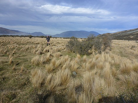 2020-08-29 15.05.06 P1030349 Simon - Brian approaching Black Mountain Hut.jpeg: 4608x3456, 5905k (2020 Sept 04 20:05)