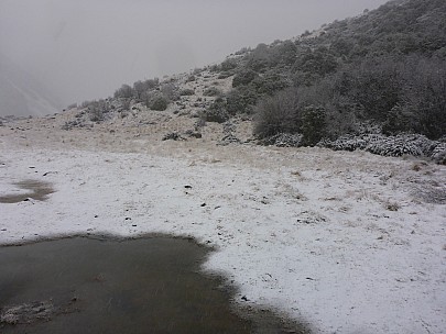 Snowing at Mistake Flats Hut
Photo: Simon
2020-09-01 07.38.37; '2020 Sept 01 07:38'
Original size: 4,608 x 3,456; 6,287 kB
2020-09-01 07.38.37 P1030432 Simon - snowing at Mistake Flats Hut.jpeg
