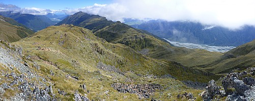 Carroll Hut and Mt Kelly