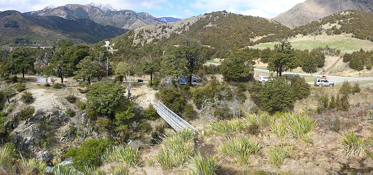 Sisters car park to Jollie Brook Hut