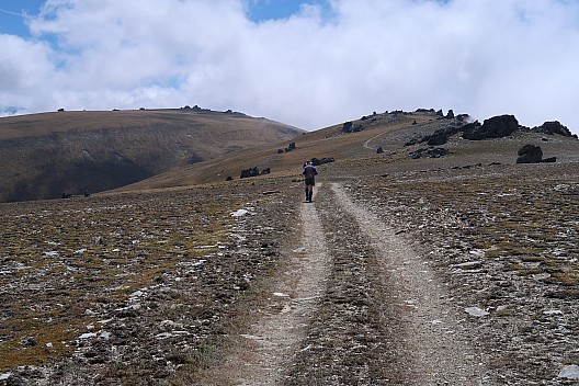 Simon heading along the Dunstan tops
Photo: Brian
2022-12-31 11.55.20; '2022 Dec 31 11:55'
Original size: 5,472 x 3,648; 10,946 kB
2022-12-31 11.55.20 IMG_0712 Brian - Simon heading along the Dunstan tops.jpeg