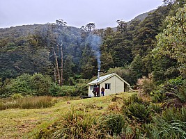 Blue River Hut to Māori Saddle Hut on the Haast Paringa Cattle track