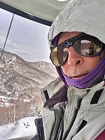 At the Prince Hotel East Wing skiing at Okushiga Kōgen
Selfie on the Okushiga Gondola
Photographer;&nbsp;Jim
2024-03-03&nbsp;13.53.51;&nbsp;Metadata time: '2024 Mar 03 13:53'
Original size:&nbsp;2,736 x 3,648; 2,051 kB
Filename: 2024-03-03 13.53.51 S21FE+ Jim - selfie on the Okushiga Gondola.jpeg