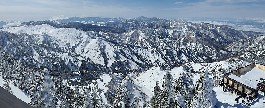 View from top gondola station 4th Sky Lift
Photo: Adrian
2024-03-08 10.30.52; '2024 Mar 08 14:30'
Original size: 15,326 x 6,294; 14,409 kB; stitch
2024-03-08 10.30.52 S20+ Adrian - view from top gondola station 4th Sky Lift_stitch.jpg