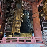 Ōsaka markets, visit to Nara
Side view of Vairochana statue
Photo: Jim
2024-03-14 15.55.25; '2024 Mar 14 15:55'
Original size: 2,992 x 2,992; 2,493 kB
2024-03-14 15.55.25 S21FE+ Jim - Side view of Vairochana statue.jpeg