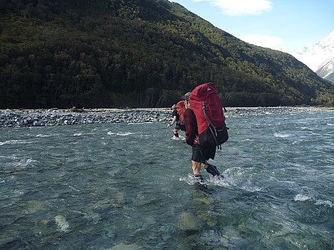 Simon and Brian crossing the Huxley
Photographer;&nbsp;Philip
2024-10-01&nbsp;16.12.13;&nbsp;Metadata time: '2024 Oct 01 16:12'
Original size:&nbsp;4,320 x 3,240; 5,285 kB
Filename: 2024-10-01 16.12.13 P1070622 Philip - Simon and Brian crossing the Huxley.jpeg