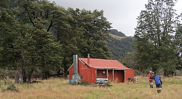 Bruce and Simon arriving at Manuel's Hut
Photographer;&nbsp;Brian
2026-03-02&nbsp;13.45.31;&nbsp;Metadata time: '2026 Mar 02 13:45'
Original size:&nbsp;5,317 x 2,889; 7,937 kB;&nbsp;cr
Filename: 2026-03-02 13.45.31 CPSG7MII IMG_1762 Brian - Bruce and Simon arriving at Manuel's Hut_cr.jpg