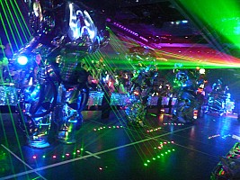 Robot Bar big robot and lasers
Photographer;&nbsp;Simon
2015-02-07&nbsp;19.24.22;&nbsp;Metadata time: '2015 Feb 07 19:24'
Original size:&nbsp;4,000 x 3,000; 5,378 kB
Filename: 2015-02-07 19.24.22 P1010318 Simon - Robot Bar big robot and lasers.jpeg