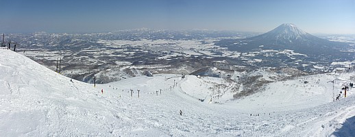 Skiing Niseko