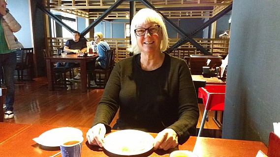 Anne at breakfast
Photographer;&nbsp;Simon
2017-01-15&nbsp;08.34.17;&nbsp;Metadata time: '2017 Jan 15 08:34'
Original size:&nbsp;4,160 x 2,340; 1,290 kB
Filename: 2017-01-15 08.34.17 IMG_20170115_083417380 Simon - Anne at breakfast.jpeg
