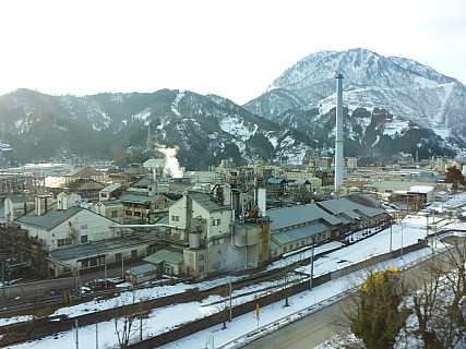 Factory And Hill View From Train
Photographer;&nbsp;Simon
2017-01-20&nbsp;08.47.44;&nbsp;Metadata time: '2017 Jan 20 08:47'
Original size:&nbsp;4,608 x 3,456; 6,299 kB
Filename: 2017-01-20 08.47.44 P1010504 Simon - factory and hill view from train.jpeg