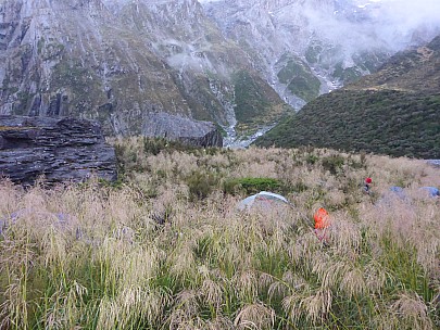 2019-01-18 21.21.21 P1020651 Simon - campsite in long snowgrass.jpeg: 4608x3456, 6718k (2019 Jun 20 21:11)