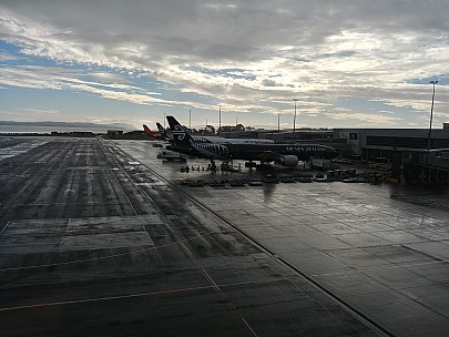 Our B 777-300 ER at gate  16 Auckland airport
Photo: Simon
2019-02-24 18.02.20; '2019 Feb 25 18:02'
Original size: 4,160 x 3,120; 4,504 kB
