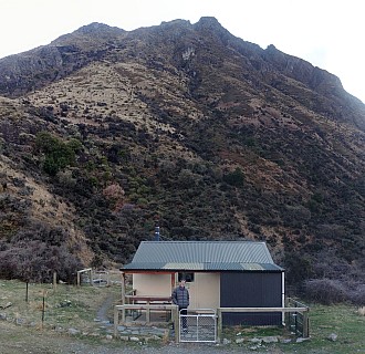 Brian outside Growler Hut
Photographer;&nbsp;Simon
2020-08-29&nbsp;18.06.53;&nbsp;Metadata time: '2020 Aug 29 18:06'
Original size:&nbsp;4,440 x 4,310; 16,050 kB;&nbsp;stitch
Filename: 2020-08-29 18.06.53 LG6 Simon - Brian outside Growler Hut_stitch.jpg