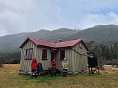 Leaving Hurunui  3 hut in rain
Photographer;&nbsp;Simon
2022-08-03&nbsp;10.35.59;&nbsp;Metadata time: '2022 Aug 03 10:35'
Original size:&nbsp;4,032 x 3,024; 3,511 kB
Filename: 2022-08-03 10.35.59 S20 Simon - leaving Hurunui 3 hut in rain.jpeg