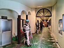 At Prince Hotel East Wing skiing Central Shiga Kōgen
Jim, Adrian, and Kevin in the entrance to the Higashitateyama Gondola
Photo: Simon
2024-03-04 15.23.31; '2024 Mar 04 15:23'
Original size: 9,248 x 6,936; 12,696 kB