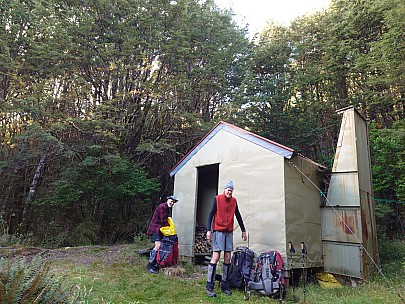 Leaving Moa Stream Hut
Photographer;&nbsp;Simon
2026-03-04&nbsp;08.32.01384;&nbsp;Metadata time: '2026 Mar 04 08:32'
Original size:&nbsp;8,000 x 6,000; 13,083 kB
Filename: 2026-03-04 08.32.01384 Xpr1VII Simon -  leaving Moa Stream Hut.jpeg