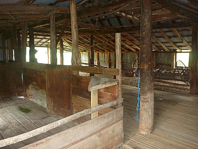 2013-11-18 08.50.05 P1050388 Simon - Quail Flat historic woolshed interior.jpeg: 4000x3000, 5479k (2013 Nov 18 08:50)