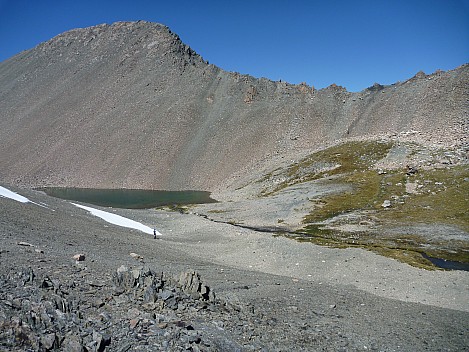 2016-01-04 15.21.44 P1040072 Philip - lower tarn and ridge to Maitland Stream.jpeg: 4320x3240, 5256k (2016 Jan 04 15:21)