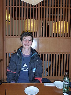 2016-03-02 20.03.02 P1000843 Simon - Adrian enjoying dinner.jpeg: 3456x4608, 5593k (2016 Mar 02 20:03)